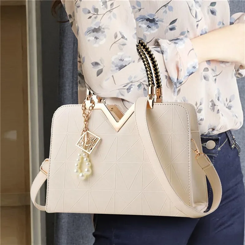 Women Handbag Patchwork Should - Women Hand Bags For Office ulasan dan harga