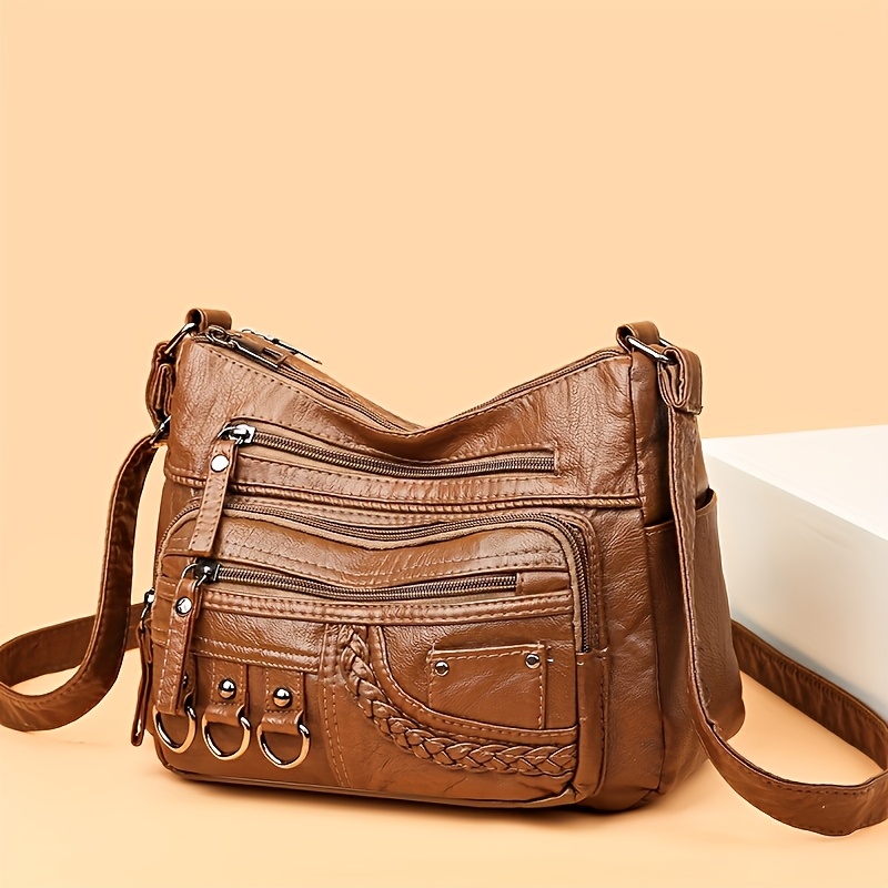 Women'S Large Capacity Shoulde - Women Bags Golden ulasan dan harga