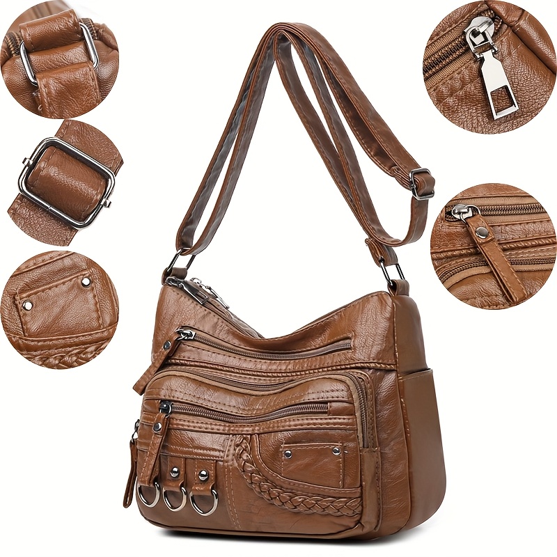 Women'S Large Capacity Shoulde - Women Bags Golden ulasan dan harga