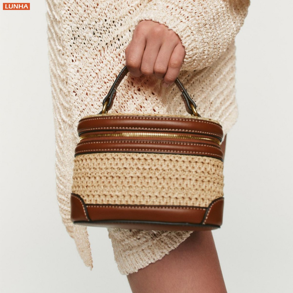 Women Mini Crossbody Woven Box - Women Vanity Bags ulasan dan harga