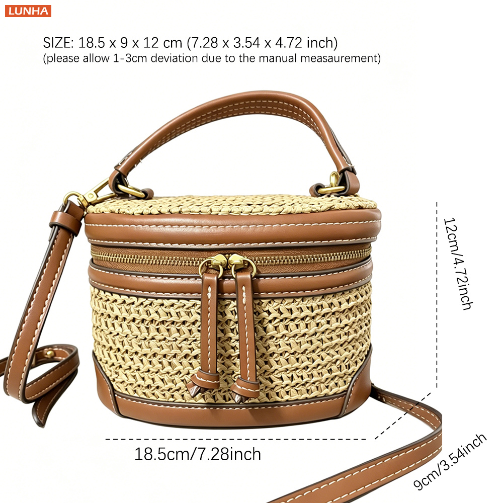 Women Mini Crossbody Woven Box - Women Vanity Bags ulasan dan harga