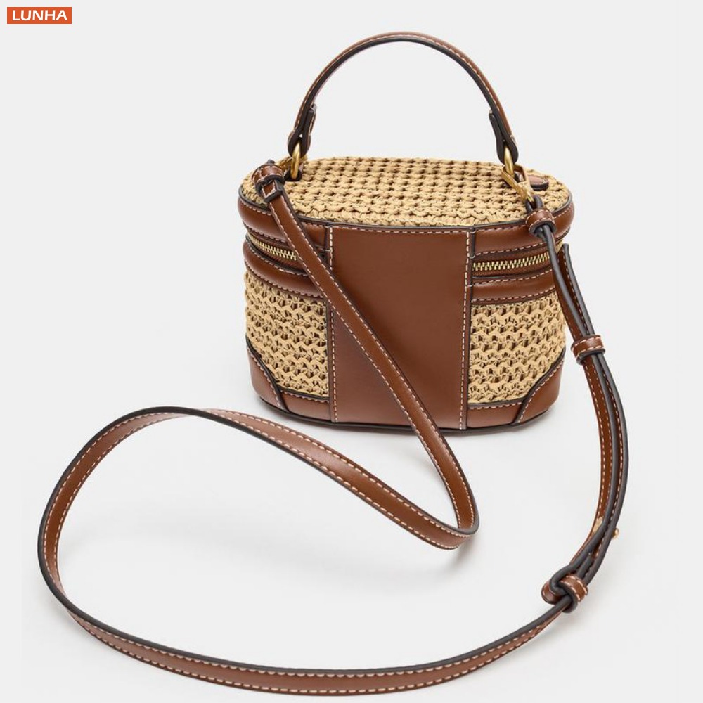 Women Mini Crossbody Woven Box - Women Vanity Bags ulasan dan harga
