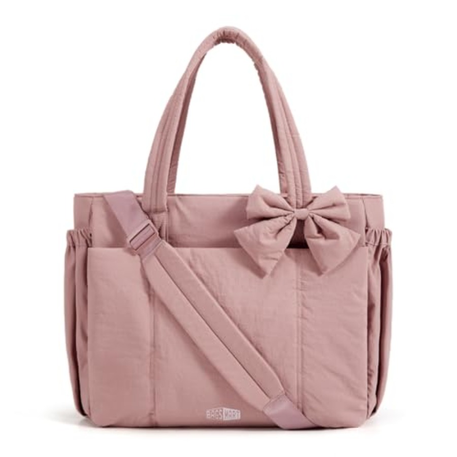 Crush Bow Tote Bag for Women,  - Women'S Yoga Bags ulasan dan harga
