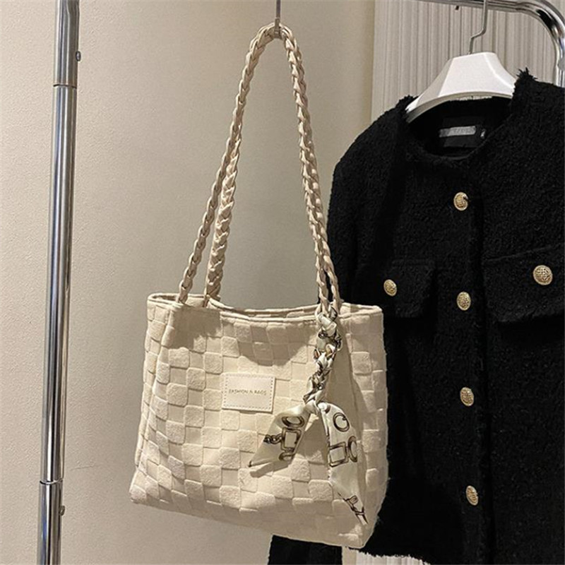 Casual Plaid Pattern Women's T - Women Bags Low Price ulasan dan harga