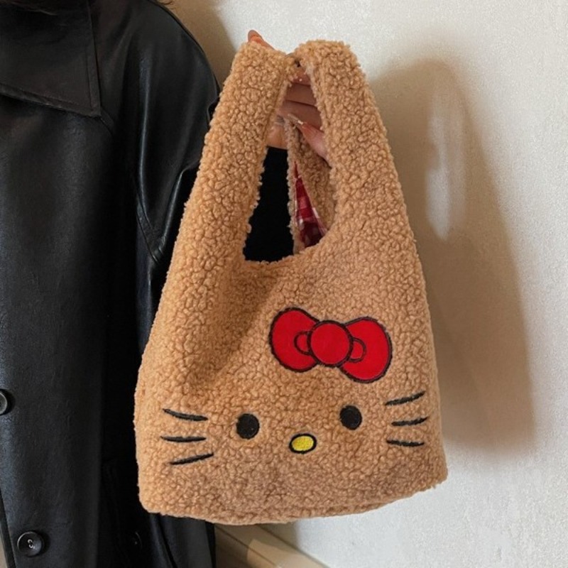 New Cute Kitty Cat Handbag Lam - Women Hand Bags For Office ulasan dan harga