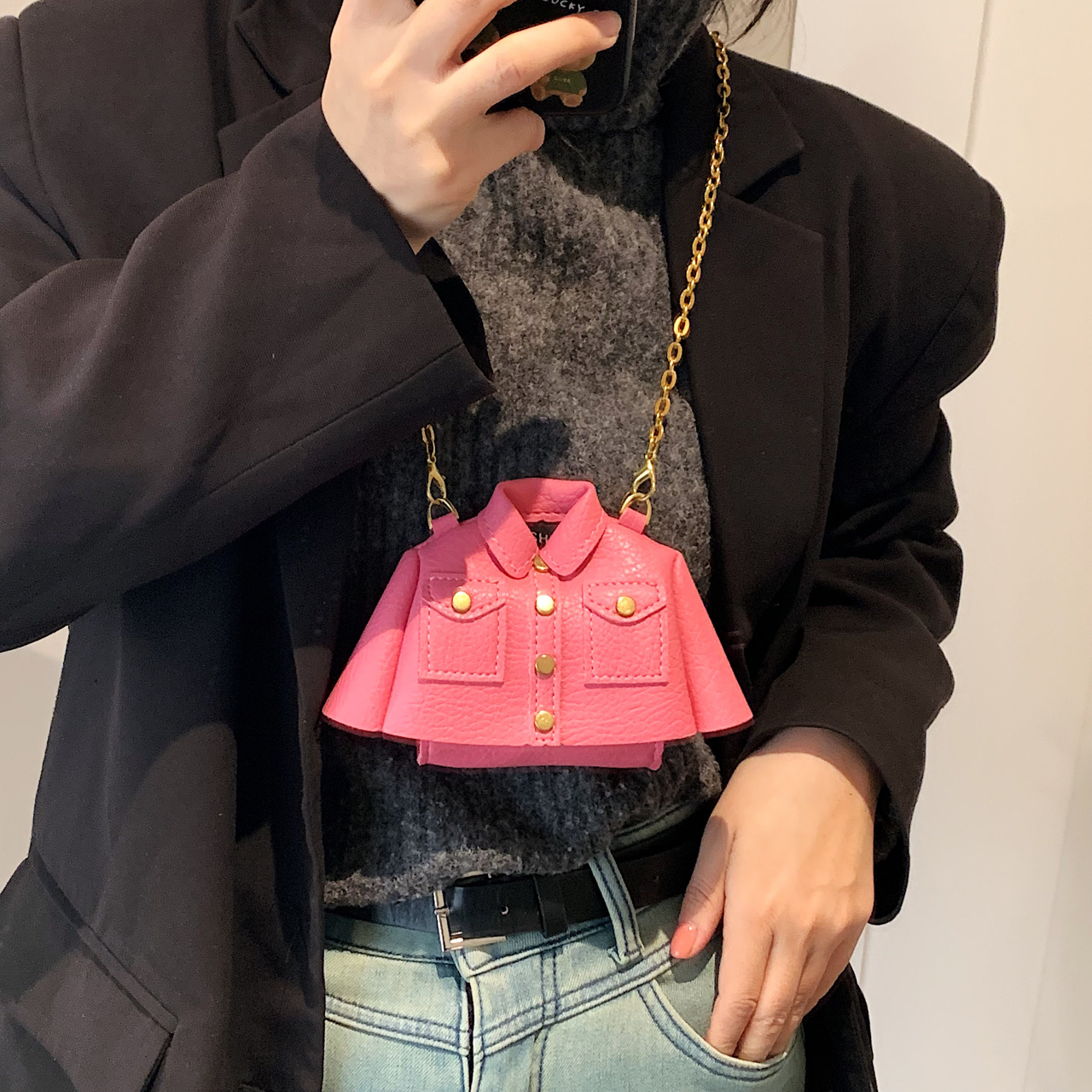 Jacket Design Women Sling Bag  - Women Bags Max ulasan dan harga