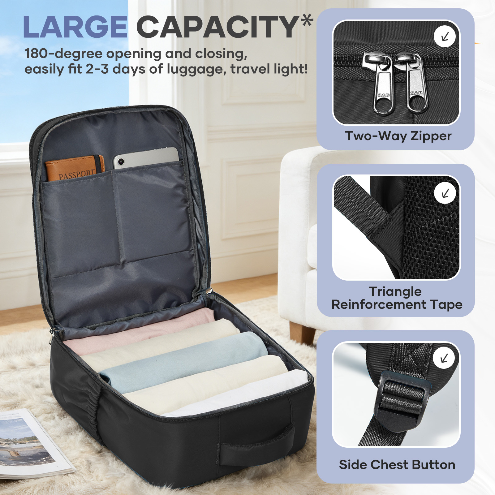 Ryanair Hand Luggage 40x30x20, - Women Hand Bags For Office ulasan dan harga