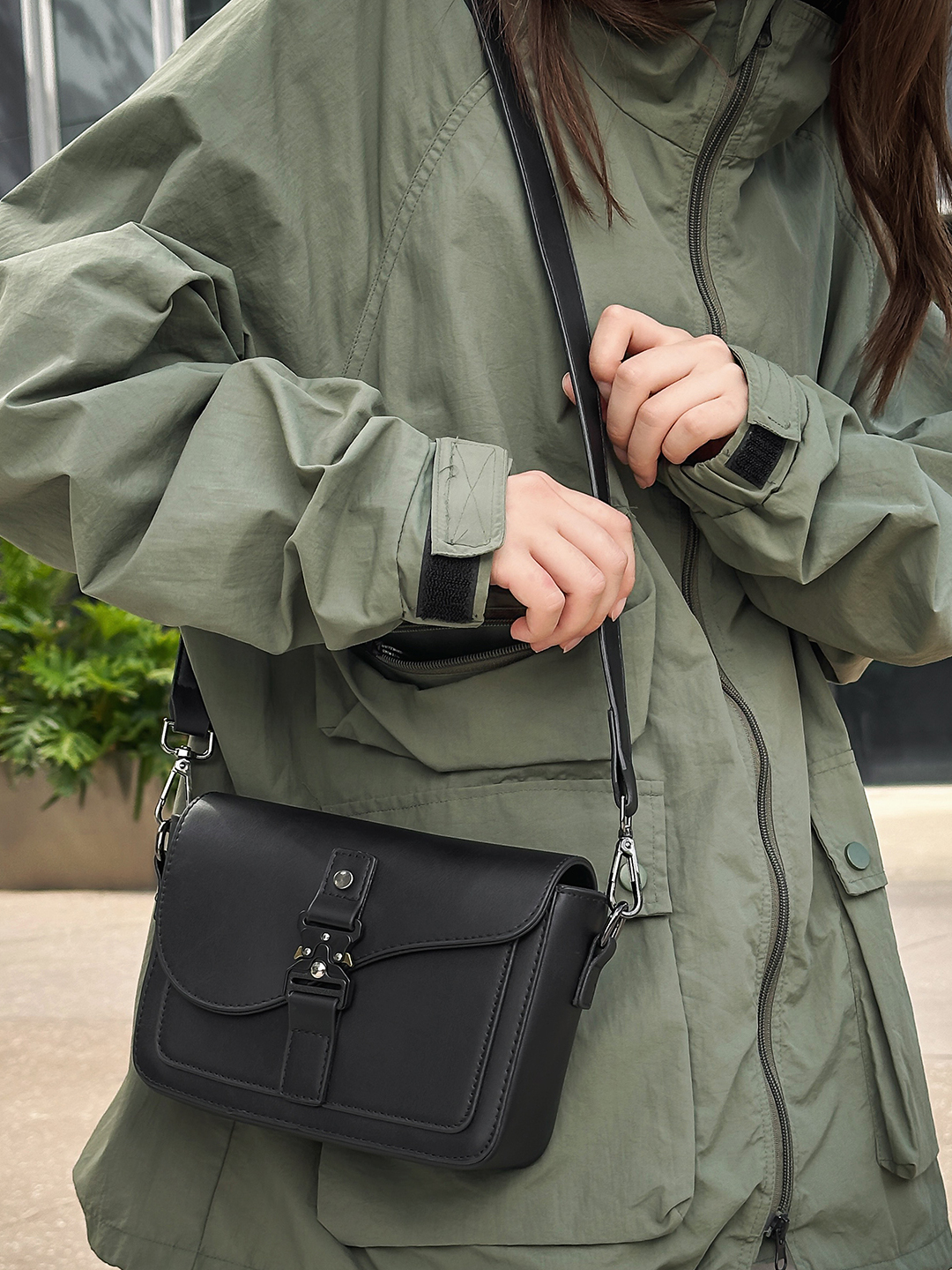 Casual Crossbody Bag for Men A - Women'S Elle Bags ulasan dan harga