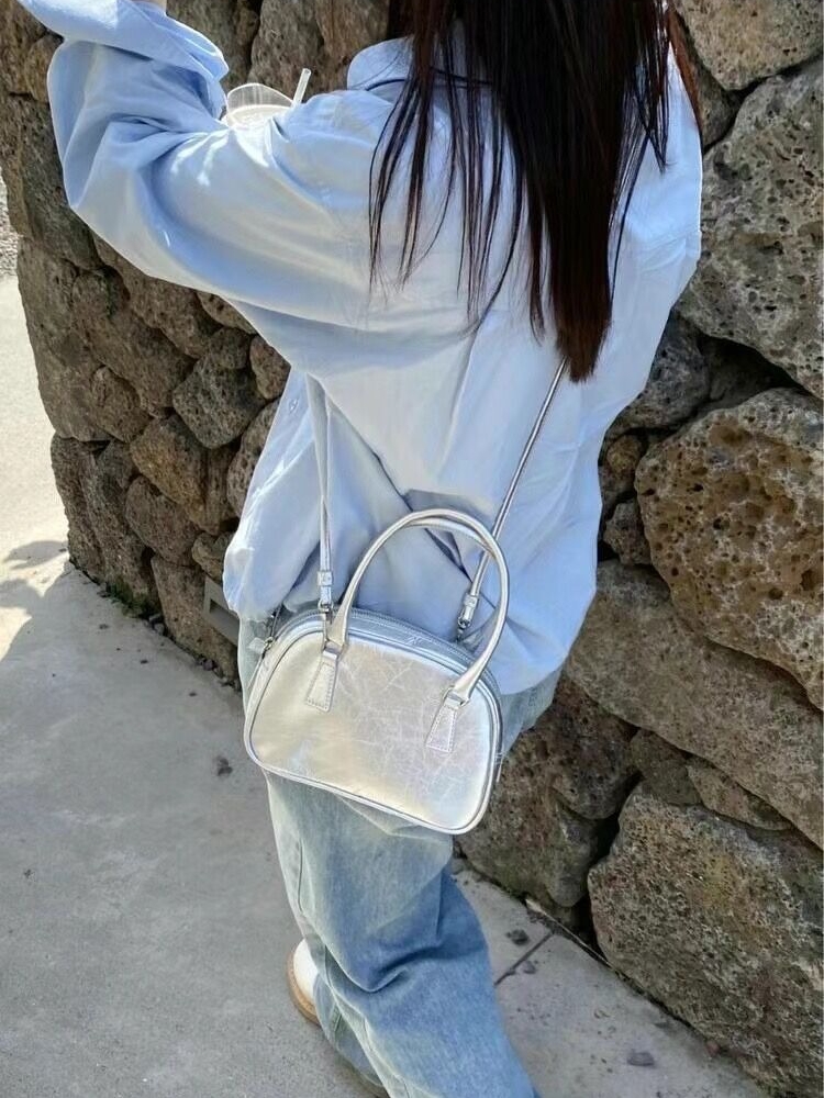 Leather Boston Pillow Handbag  - Women'S Elle Bags ulasan dan harga
