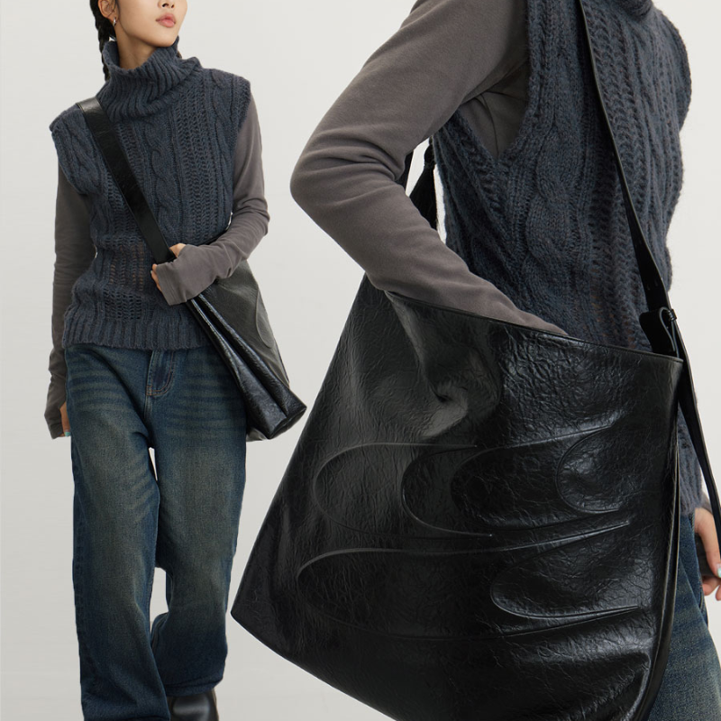 Stylish Two-colors Oil Wax Cro - Women Bags Zadig ulasan dan harga