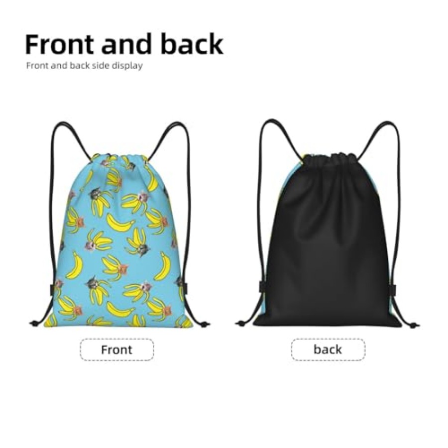 Funny Cat Banana Bananas Draws - Women'S Yoga Bags ulasan dan harga