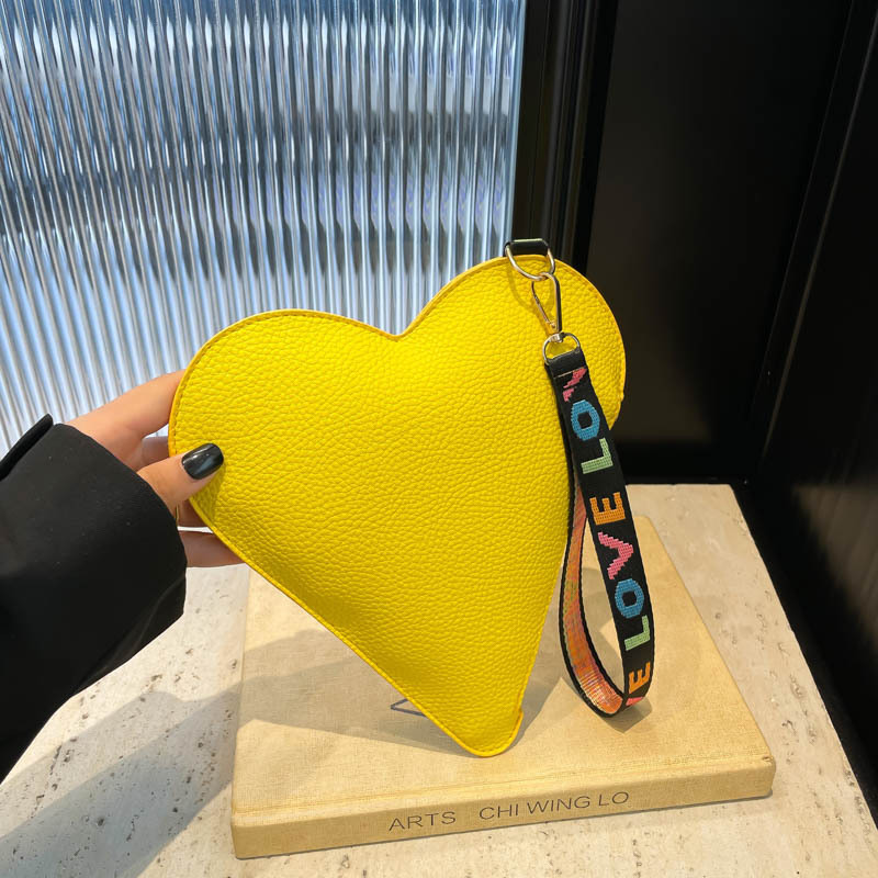 Cute Heart Shape Coin Purse Ko - Women Bags Max ulasan dan harga