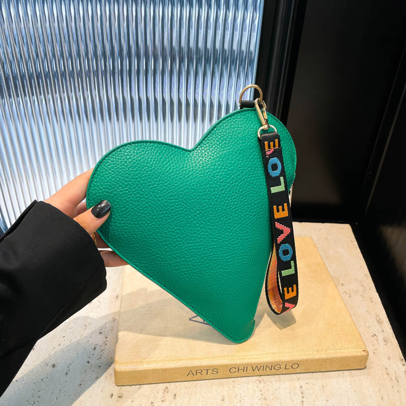 Cute Heart Shape Coin Purse Ko - Women Bags Max ulasan dan harga