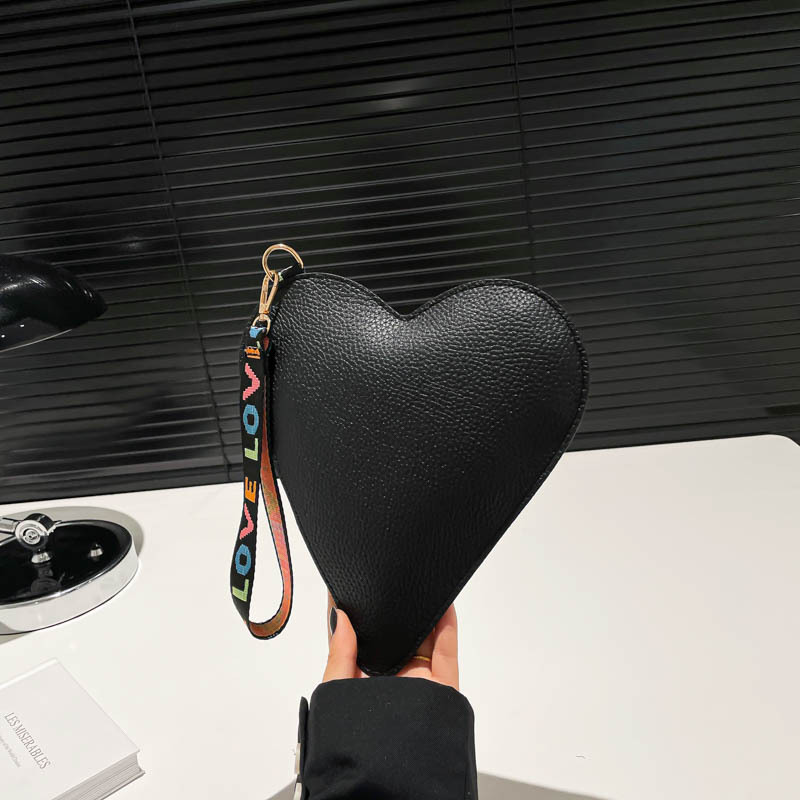 Cute Heart Shape Coin Purse Ko - Women Bags Max ulasan dan harga