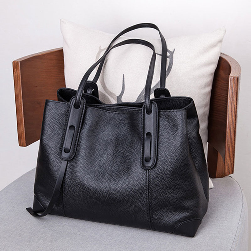 Genuine Leather Tote Bag Luxur - Women'S Tote Bags Designer ulasan dan harga