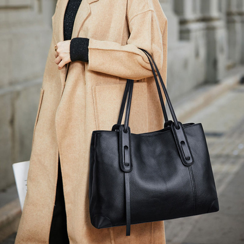 Genuine Leather Tote Bag Luxur - Women'S Tote Bags Designer ulasan dan harga